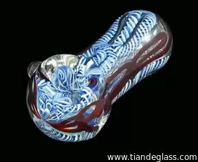 China Delicate Handmade Borosilicate Glass smoking pipe Glass hammer pipes Glass tobacco p012 supplier