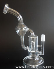 China High-quality Cheap Chinese Popular glass water bongs black mouth glass water pipe Wp510 supplier